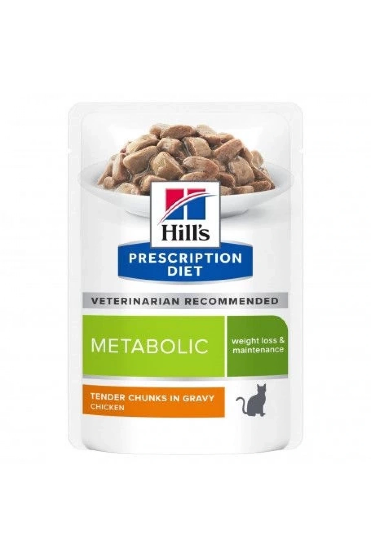 Hills Pd Metabolic Kedi Pouch 12x85g
