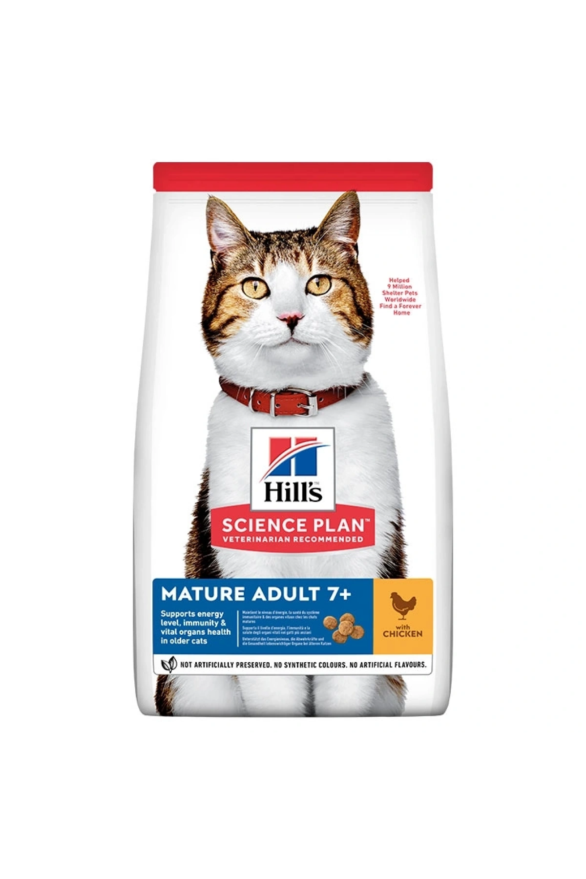 Hills Sp Tavuklu +7 Yaşlı Kedi Maması 1.5kg