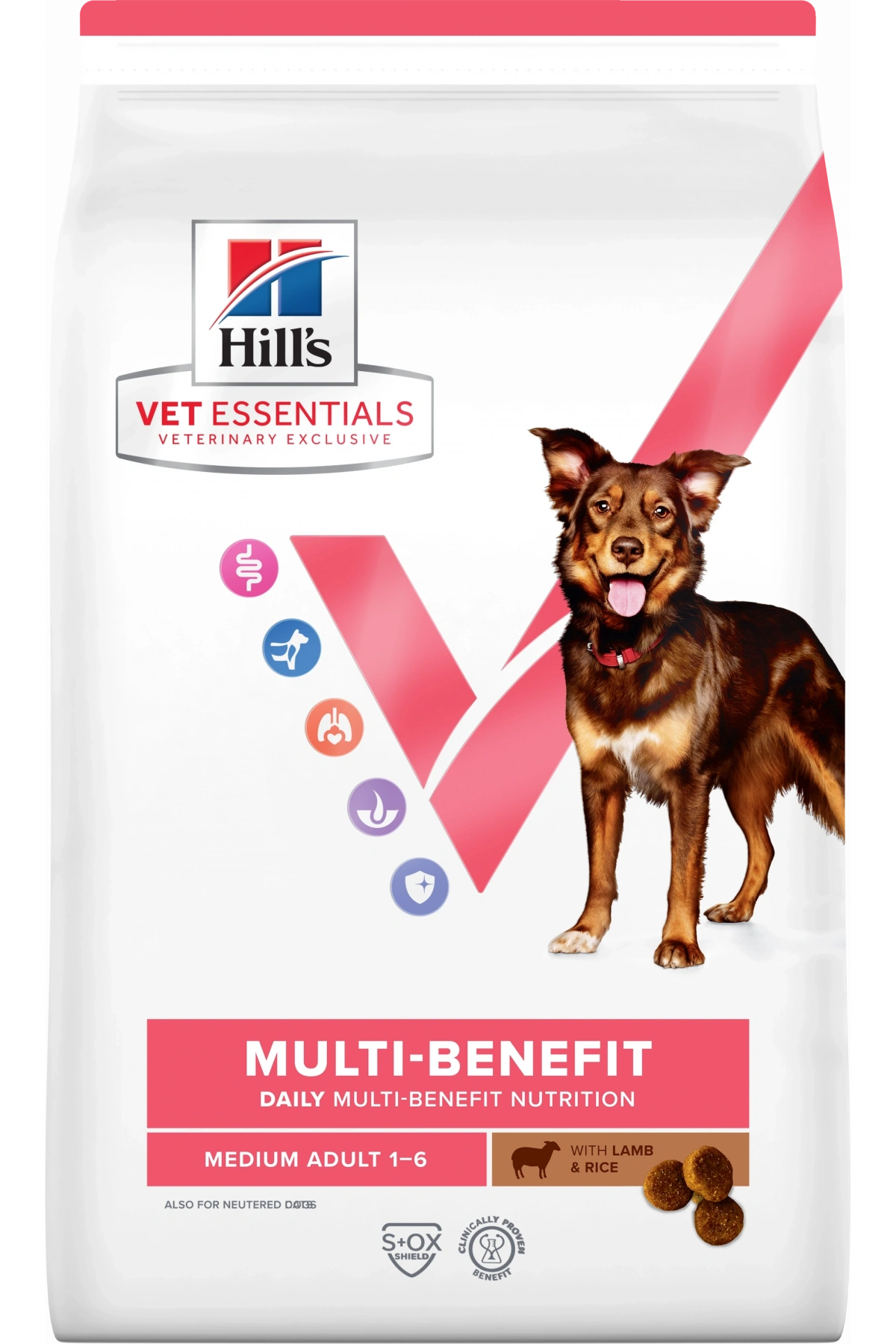 Hills Ve Kuzulu & Pirinçli Orta Irk Yetişkin Köpek Maması 10kg