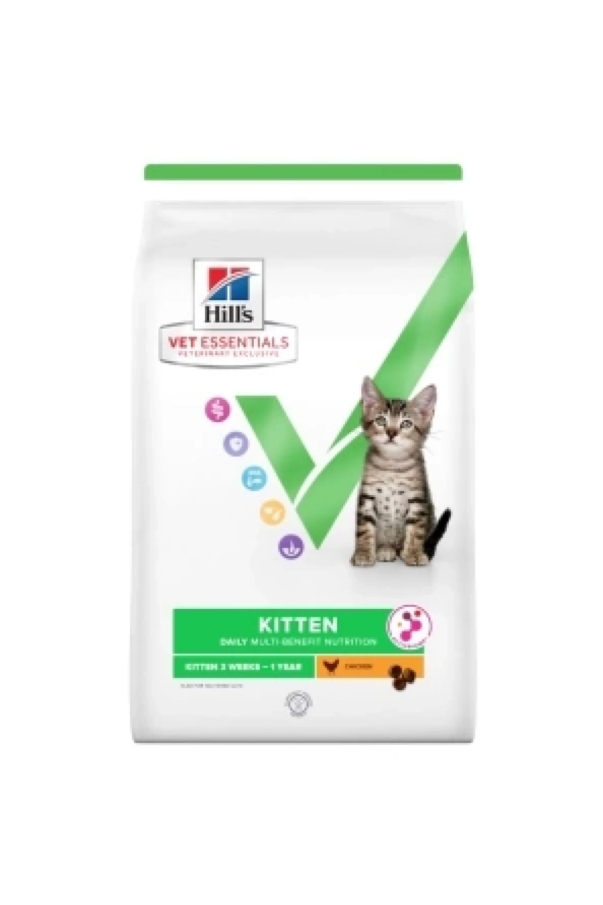 Hills Ve Tavuklu Yavru Kedi Maması 3kg