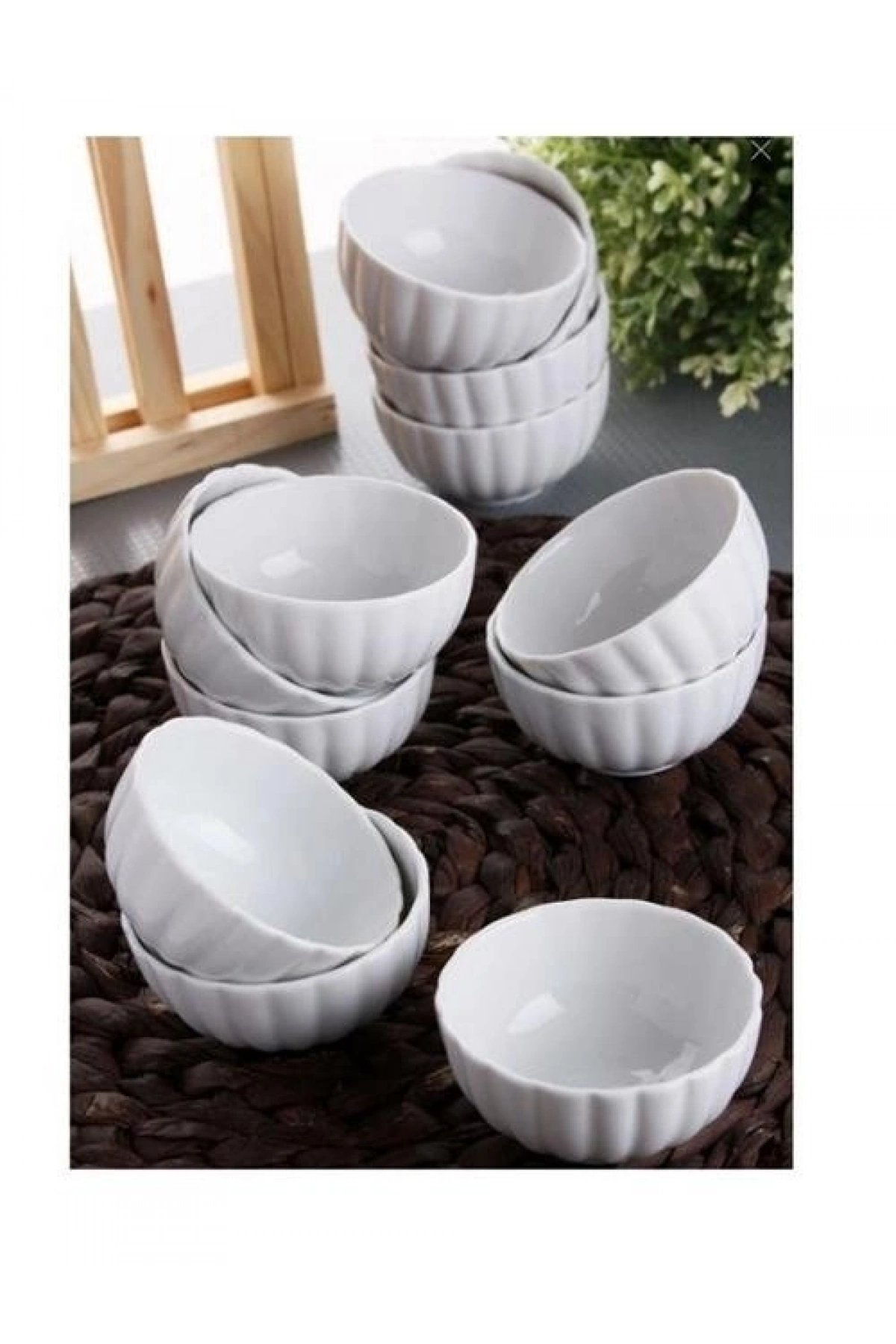 İpek Ws96 Porselen Reçellik 7 Cm 6 Lı