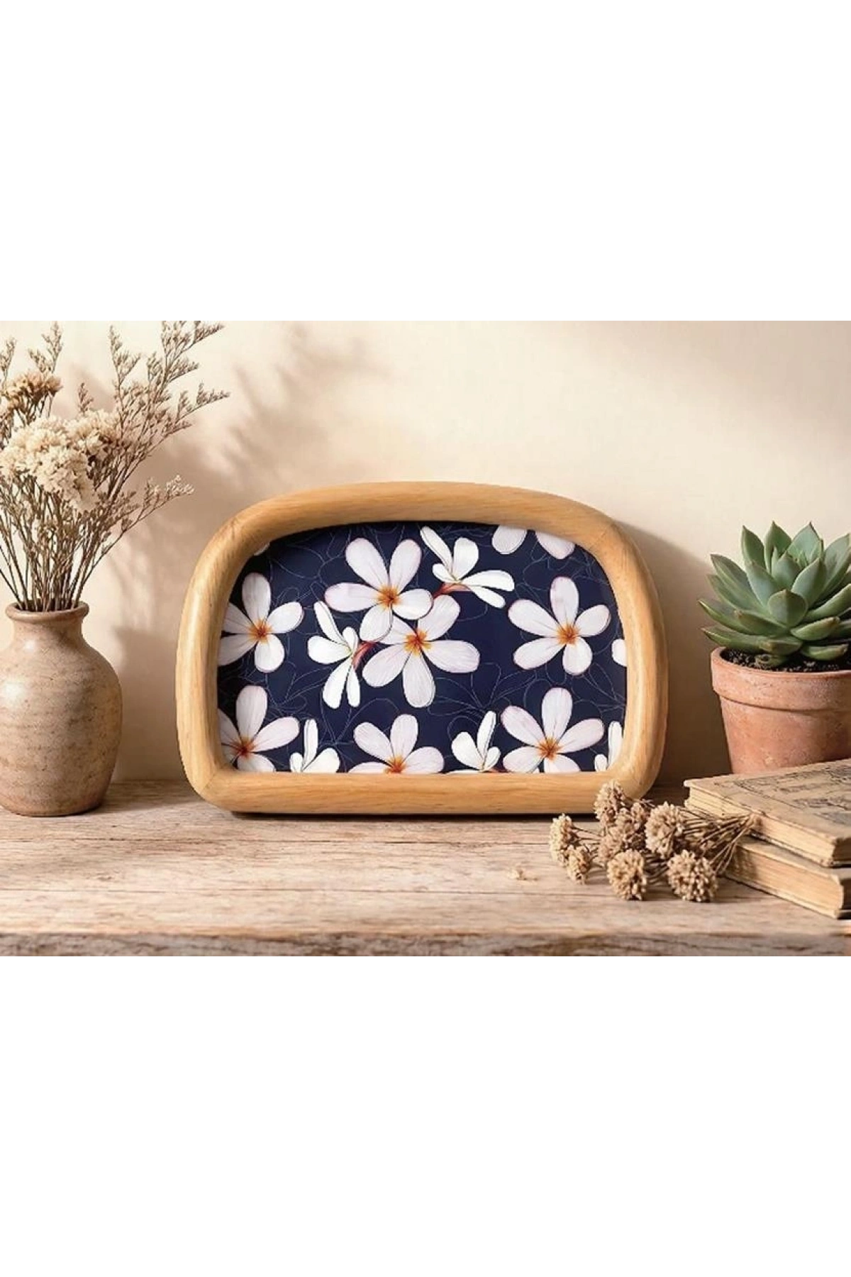 Mien Ahşap Açık Kahverengi Çerçeve 15x10 Cm