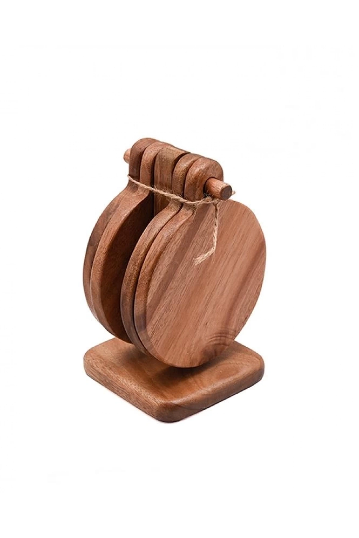 Mien Akasya 4lü Bardak Altlığı