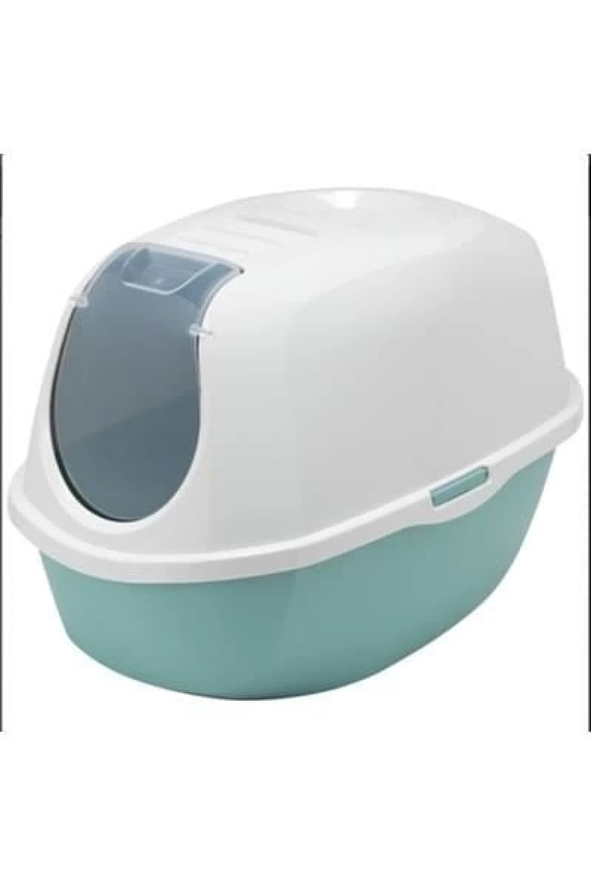 Moderna Smart Kapalı Kedi Tuvaleti - Açık Mavi 53 Cm