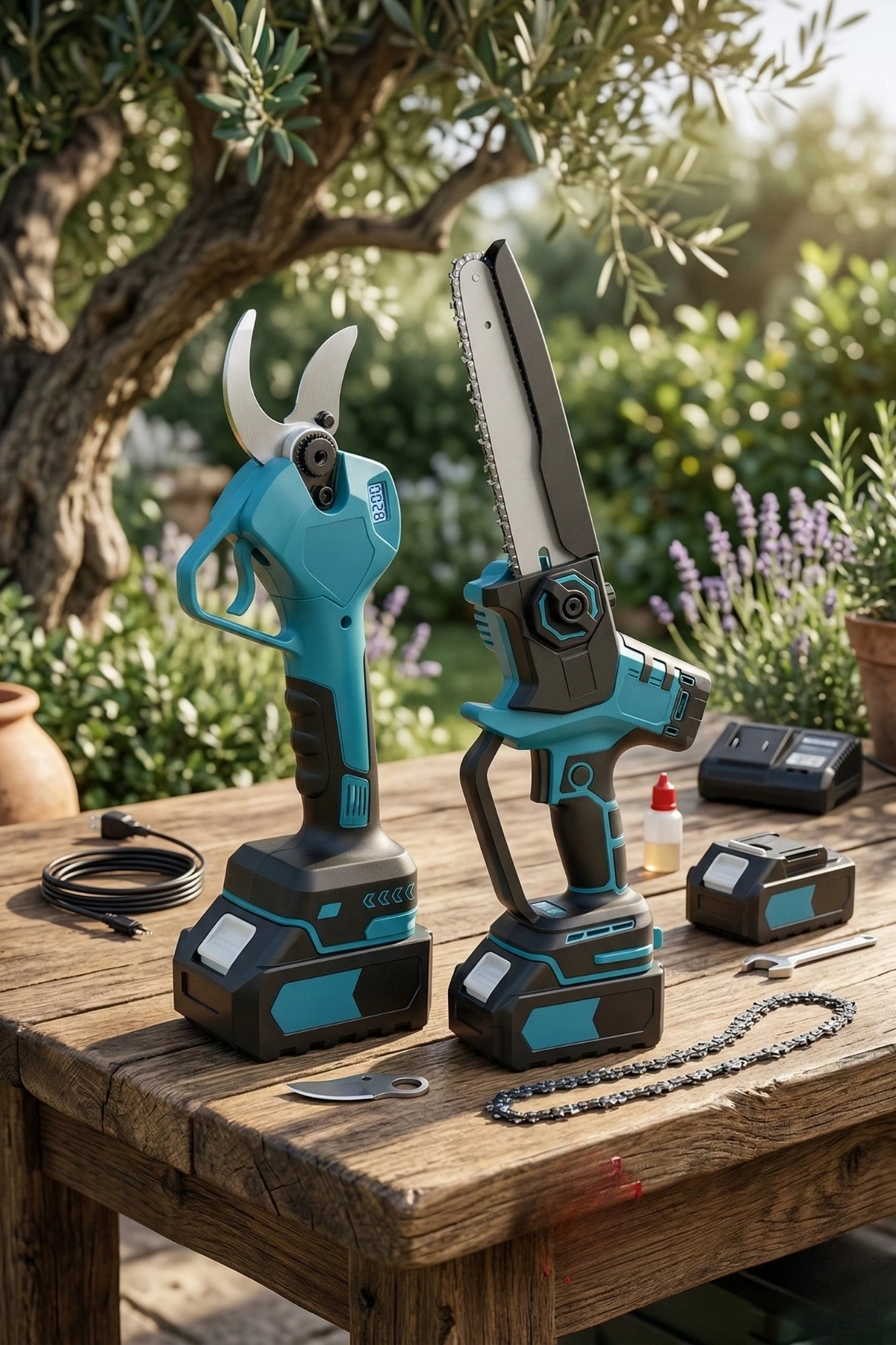 Mur-cell A Plus 21v 3ah 50mm Akülü Testere Ve Makası 2li Set