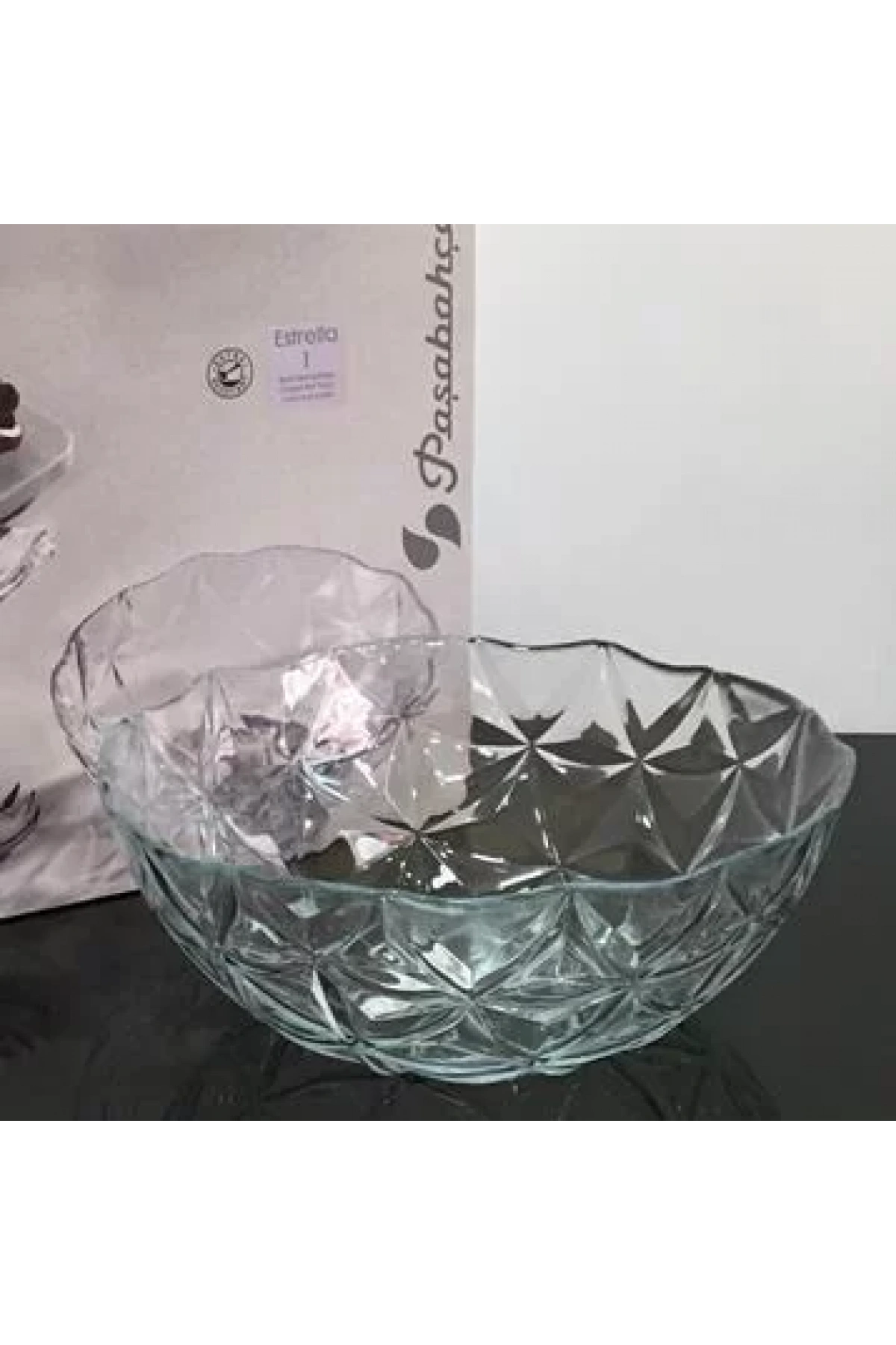 Paşabahçe 10553 Estrella Bowl Büyük Servis Kasesi 24 Cm