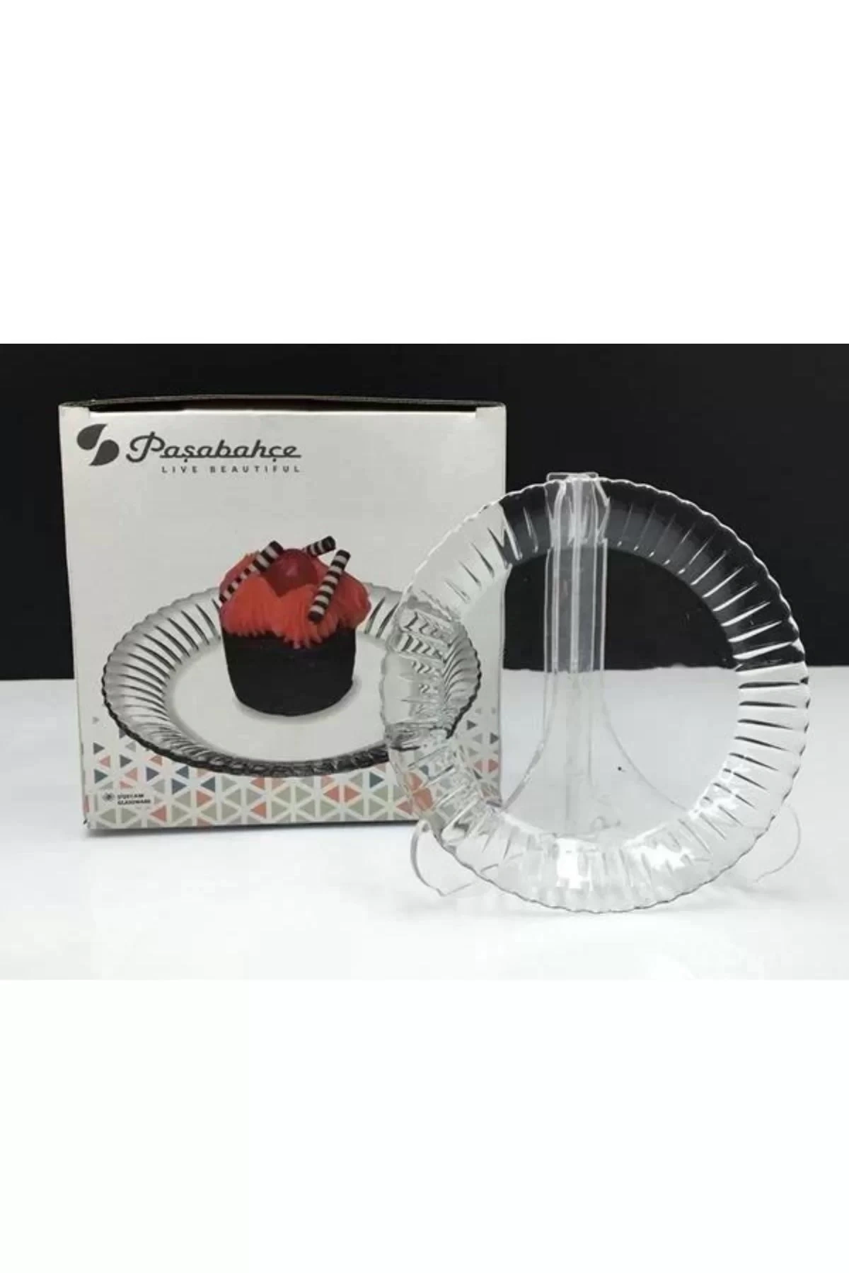 Paşabahçe 10708 Frezya Tatlı Tabağı 16 Cm 6lı