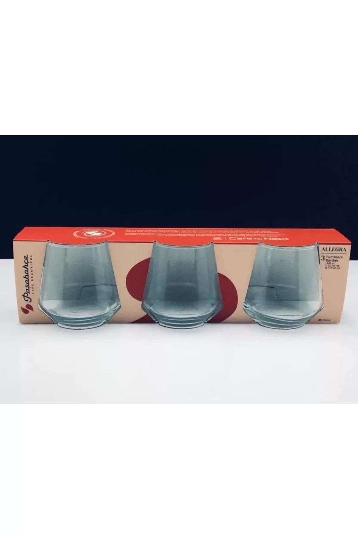 Paşabahçe 420184 Allegra Su Bardak 355cc 3 Lü