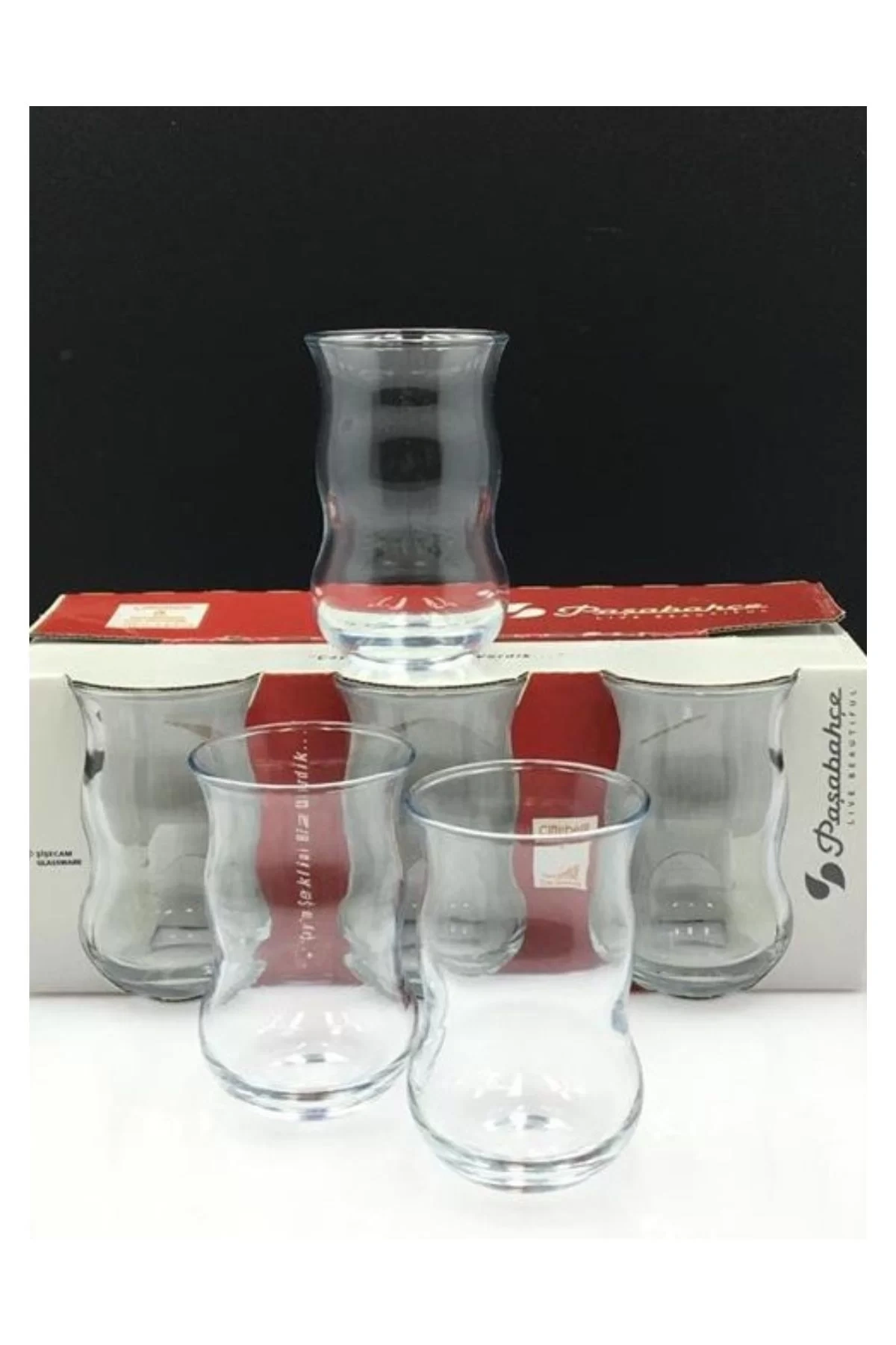 Paşabahçe 42981 Çiftebelli Çay Bardağı 140 Cc 6lı