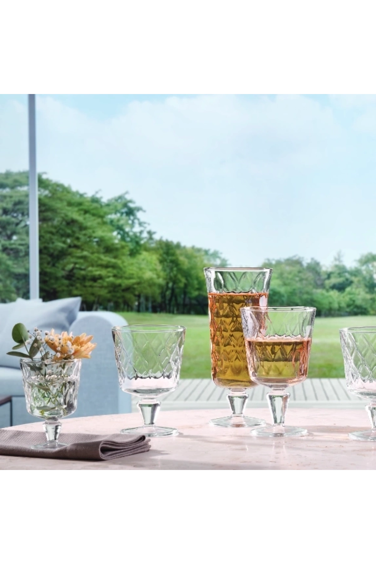 Paşabahçe 440462 Leafy Kadeh 110cc 4 Lü