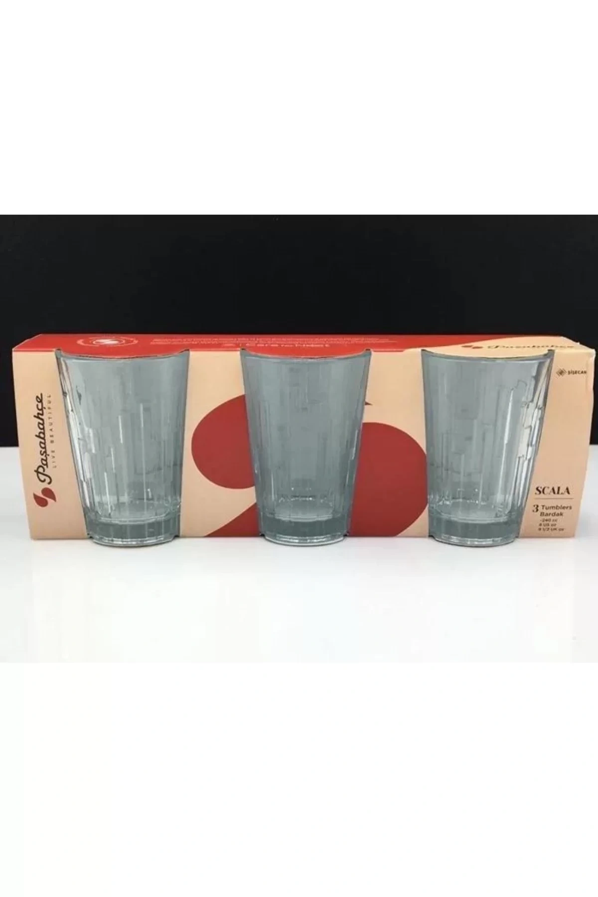 Paşabahçe 520282 Scala Su Bardağı 240 Cc 3lü