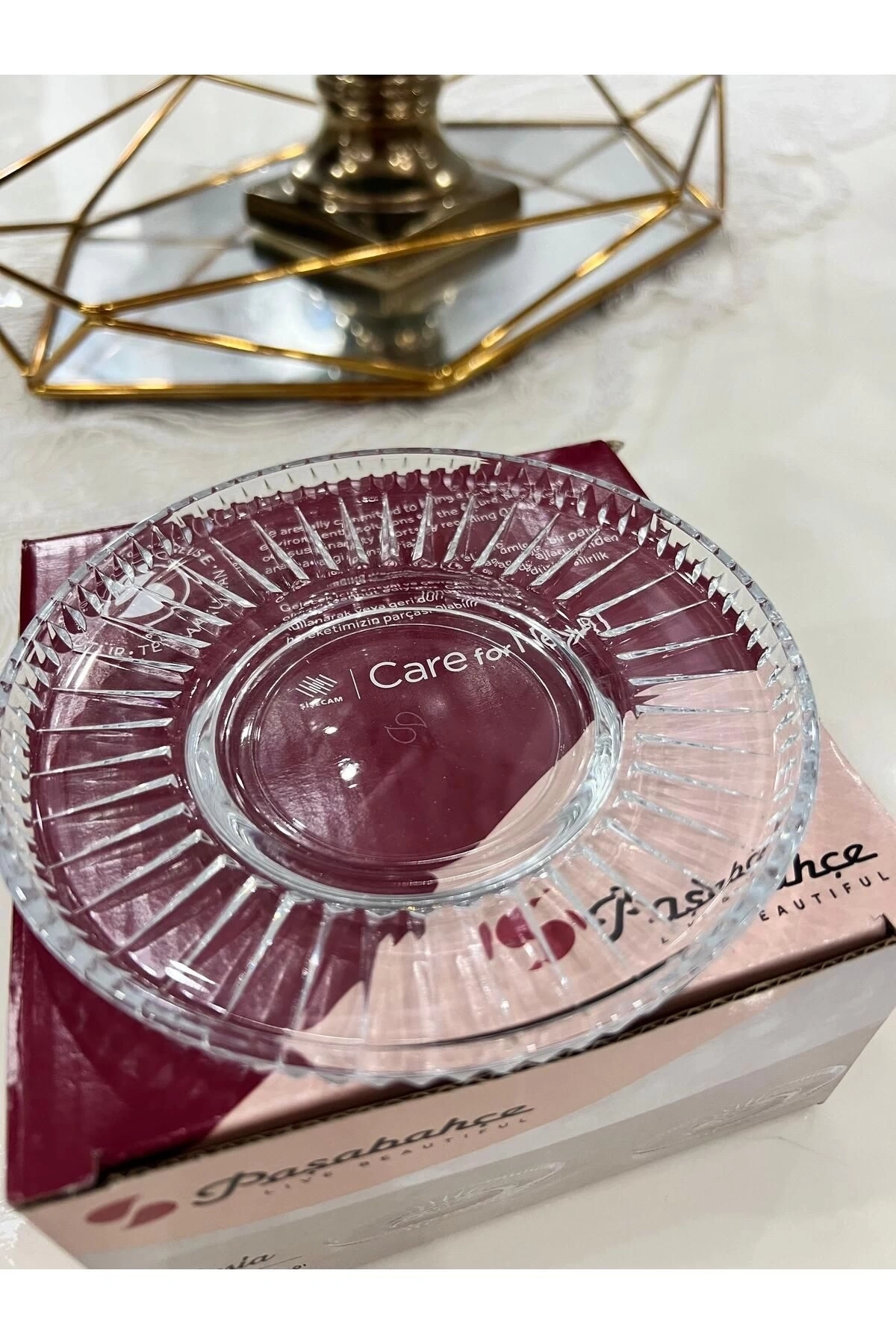 Paşabahçe 54771 Elysia Çay Tabağı 6lı 13 cm