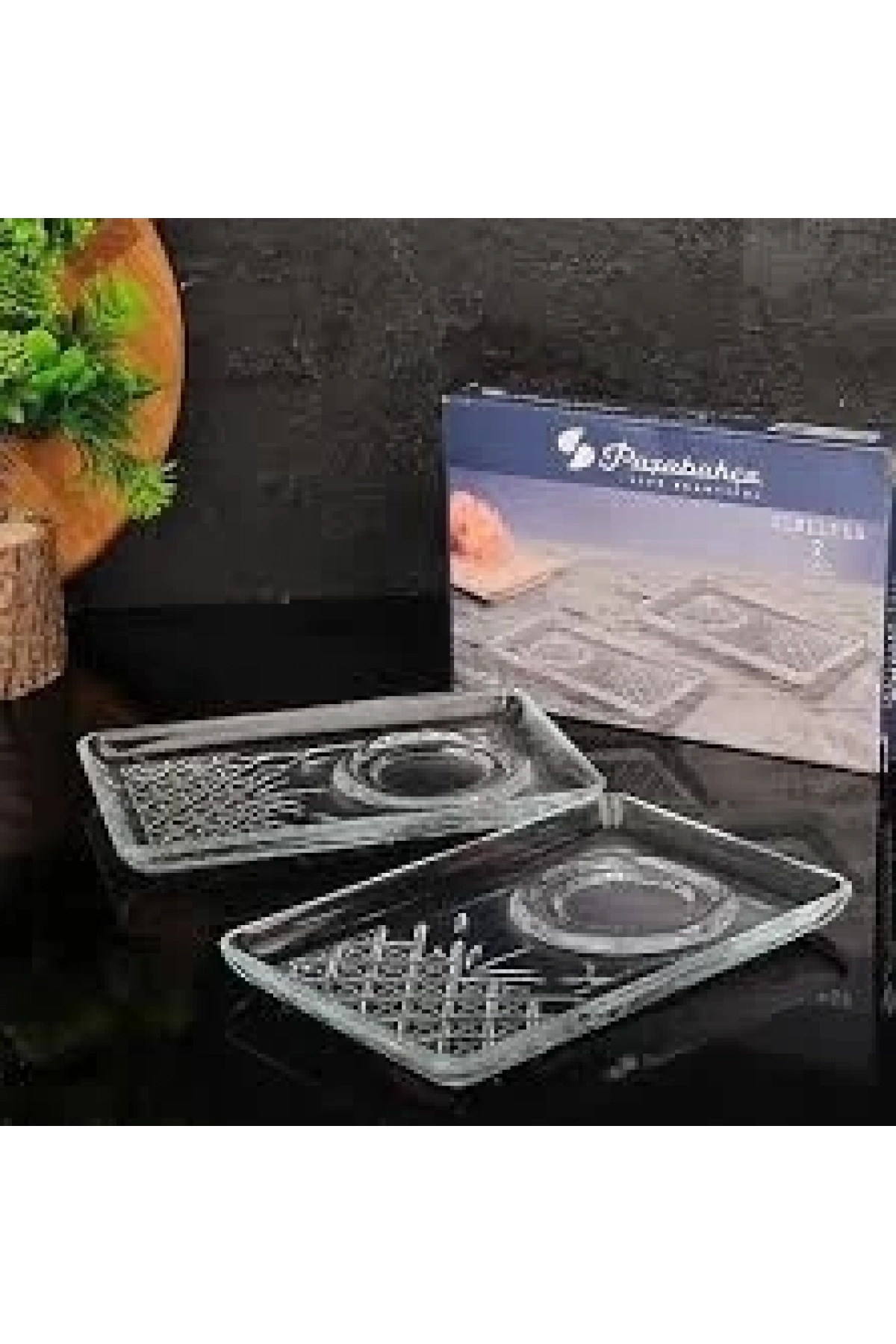 Paşabahçe 54851 Timeless Çay Tabağı 2li 18,2x12 cm