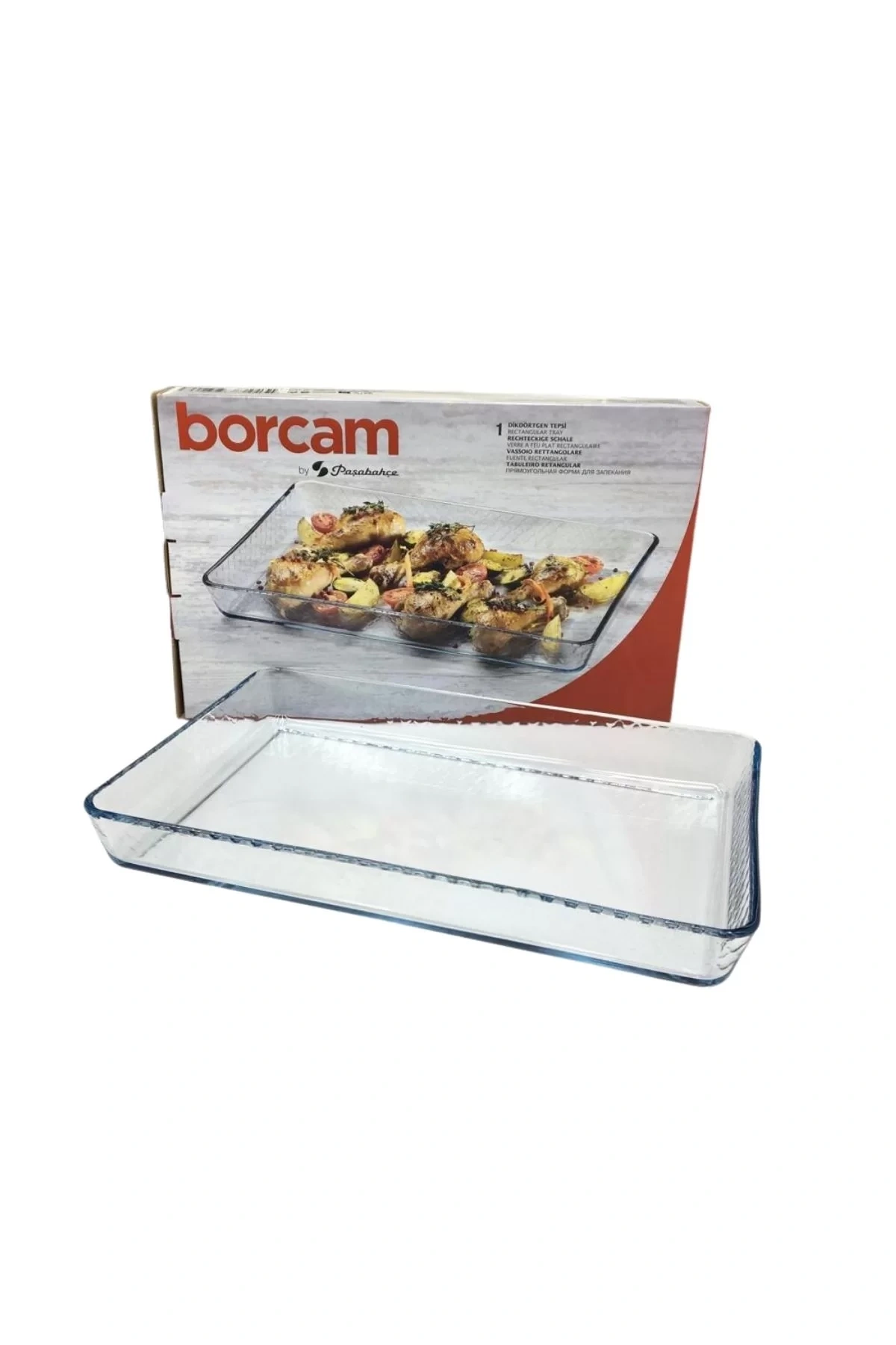 Paşabahçe 590984 Borcam Fırın Tepsi 2850 Cc 37x24 Cm