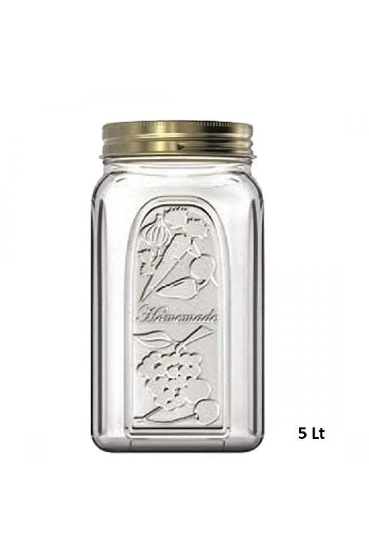 Paşabahçe 80399 Metal Kapaklı Kavanoz 5 lt