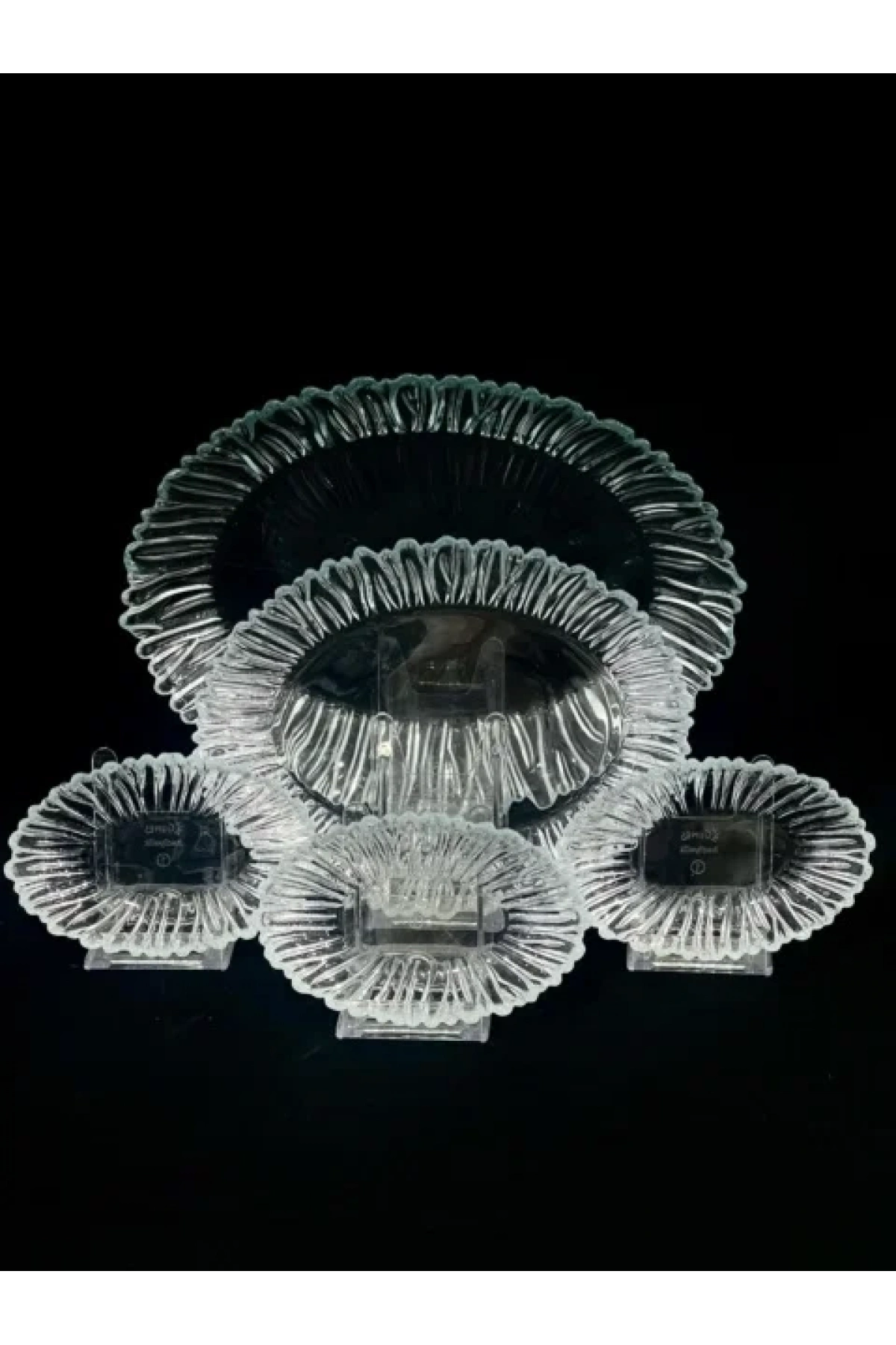 Paşabahçe 950132 Aurora 5 Parça Kayık Tabak Seti