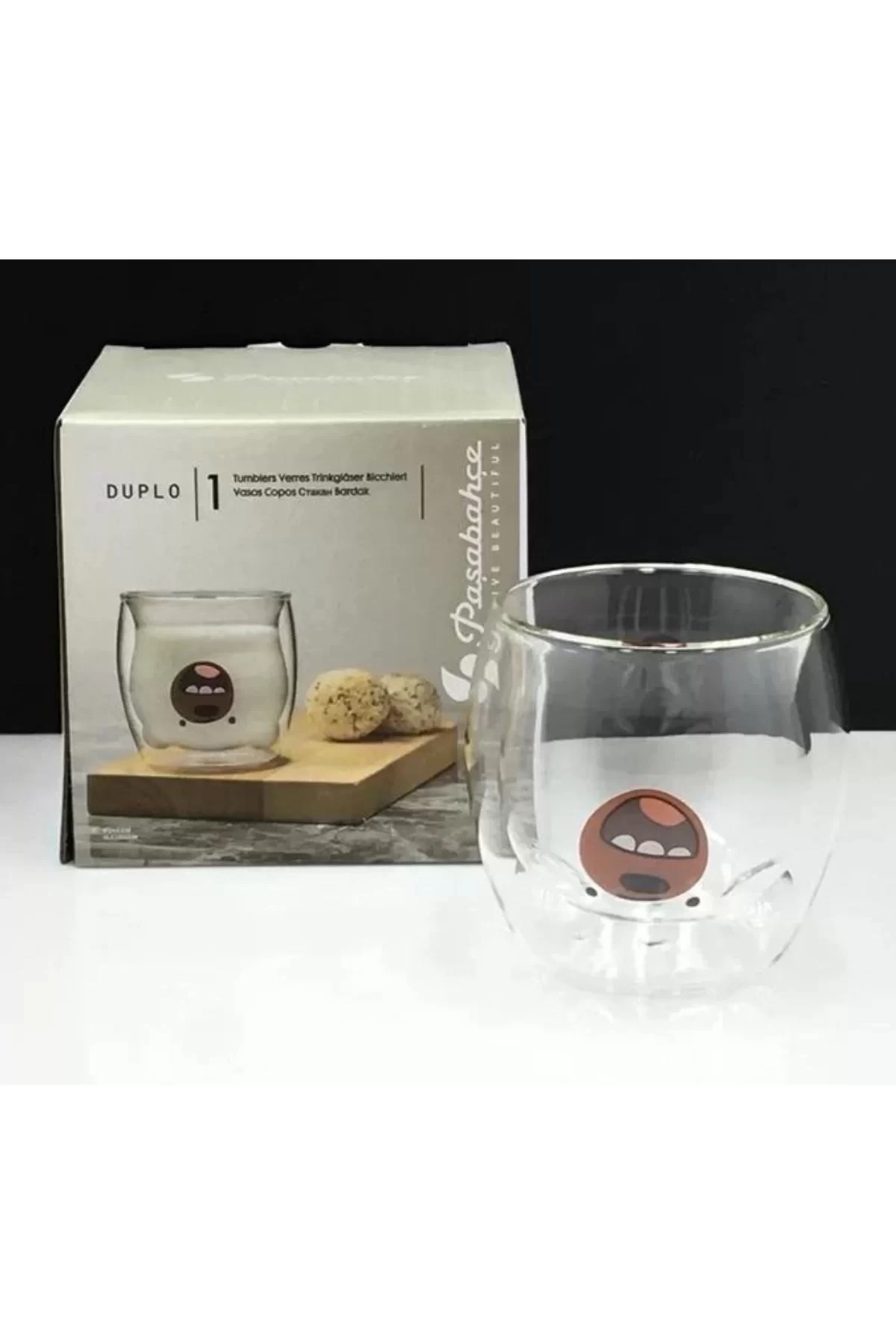 Paşabahçe Q001 Qingdao Ayıcıklı Cam Bardak 300cc