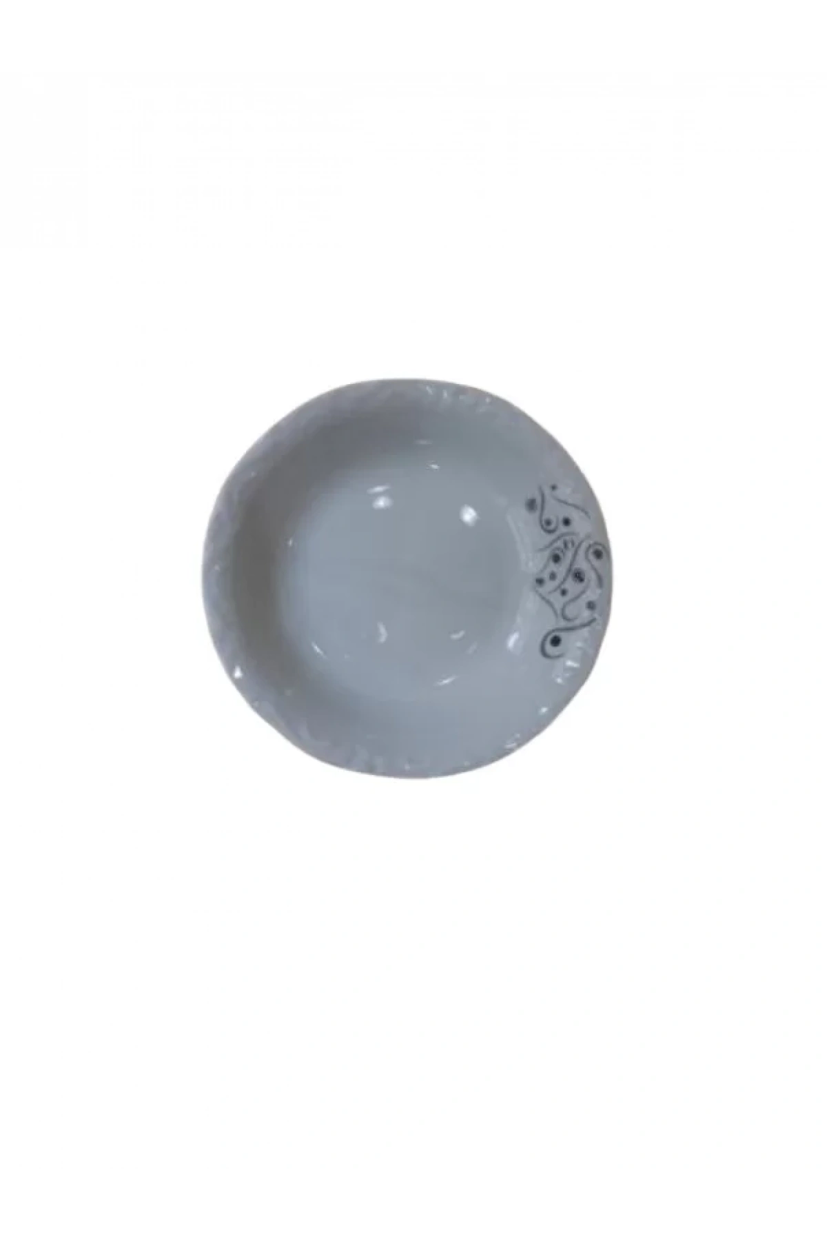 Por Jade Desenli 17cm Çukur Tabak