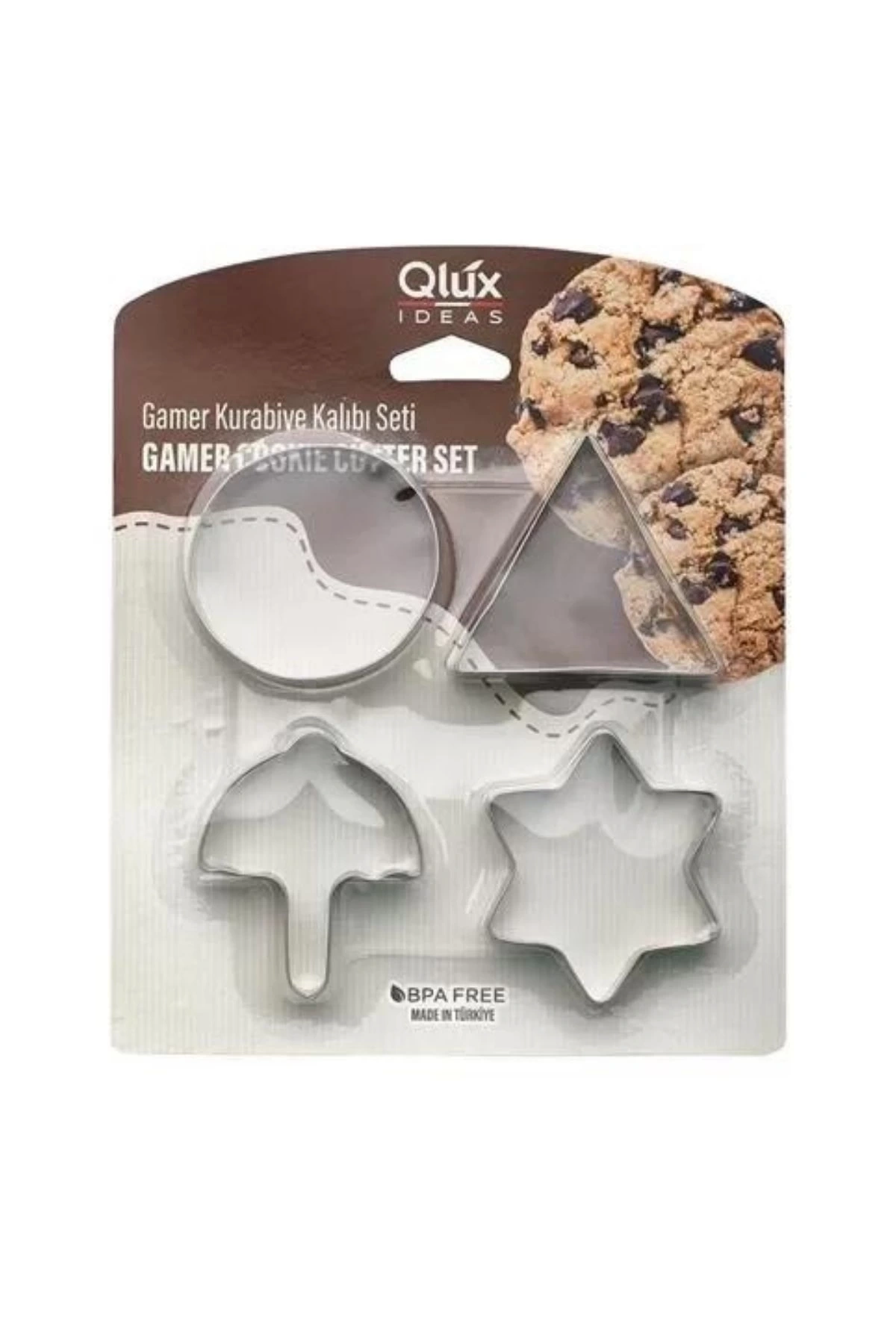 Qlüx Ql00851 Gamer Kurabiye Kalıbı Set