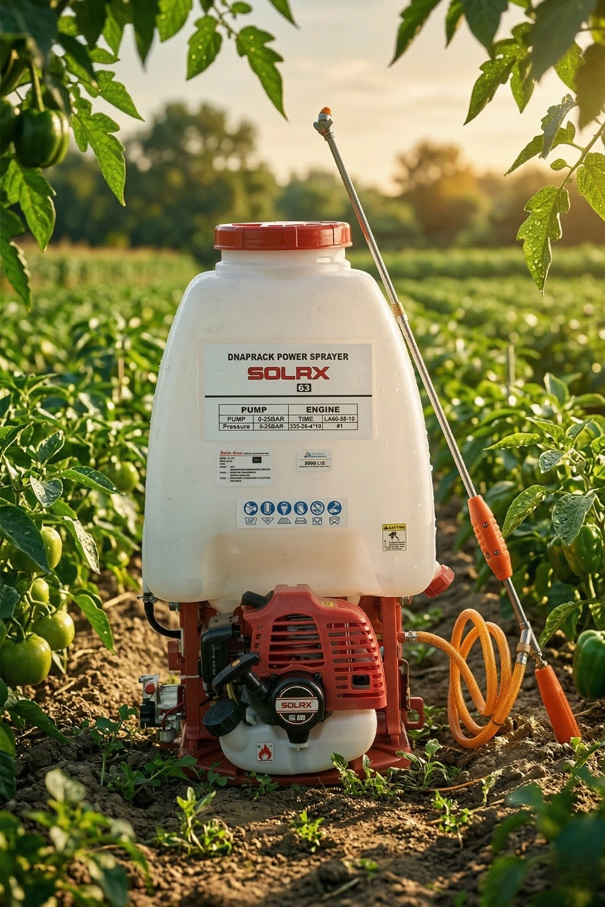 Solax Fst 768 Benzinli İlaçlama Motoru 25 Lt
