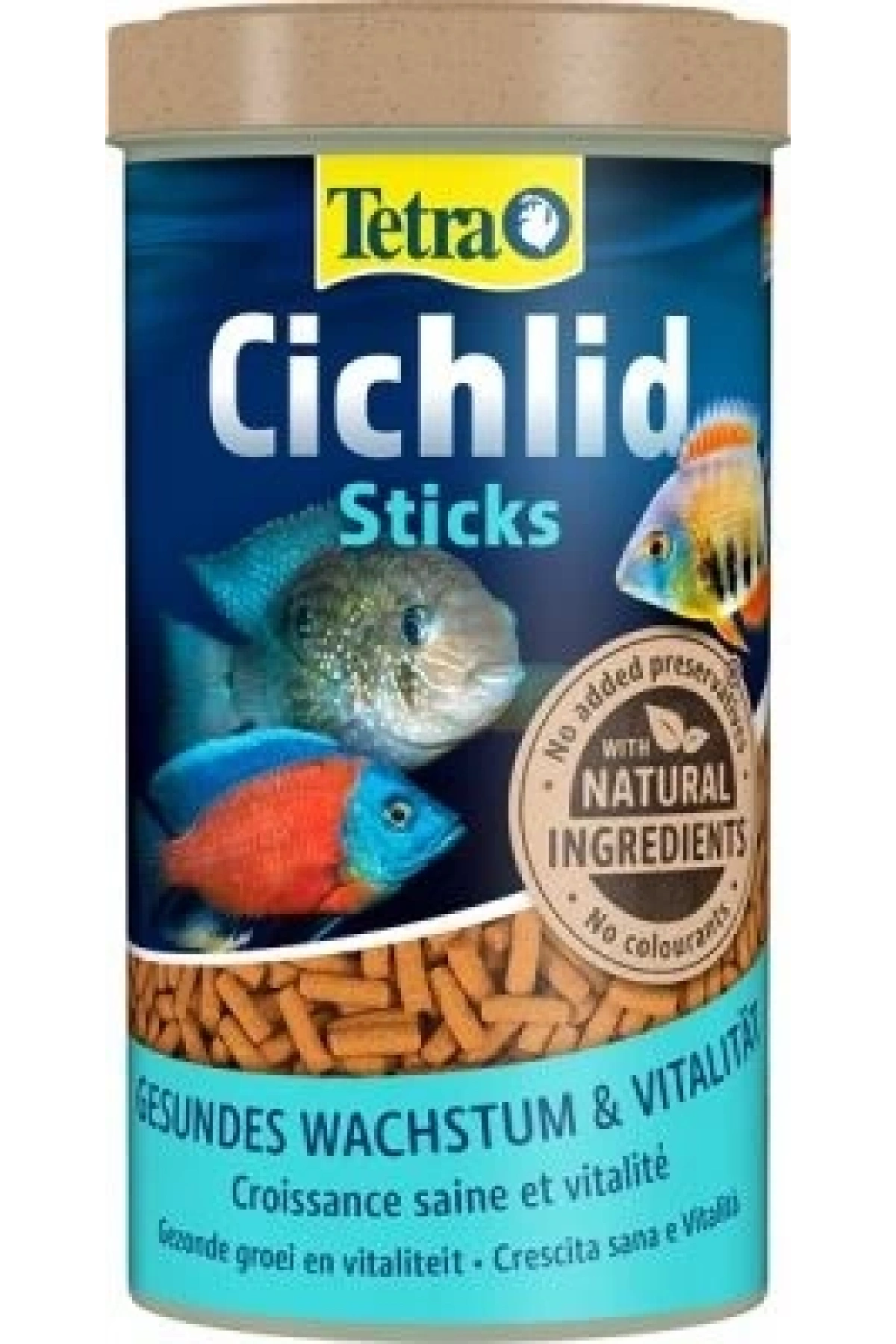 Tetra Cichlid Sticks Cichlid Çubuk Balık Yemi - 250ml