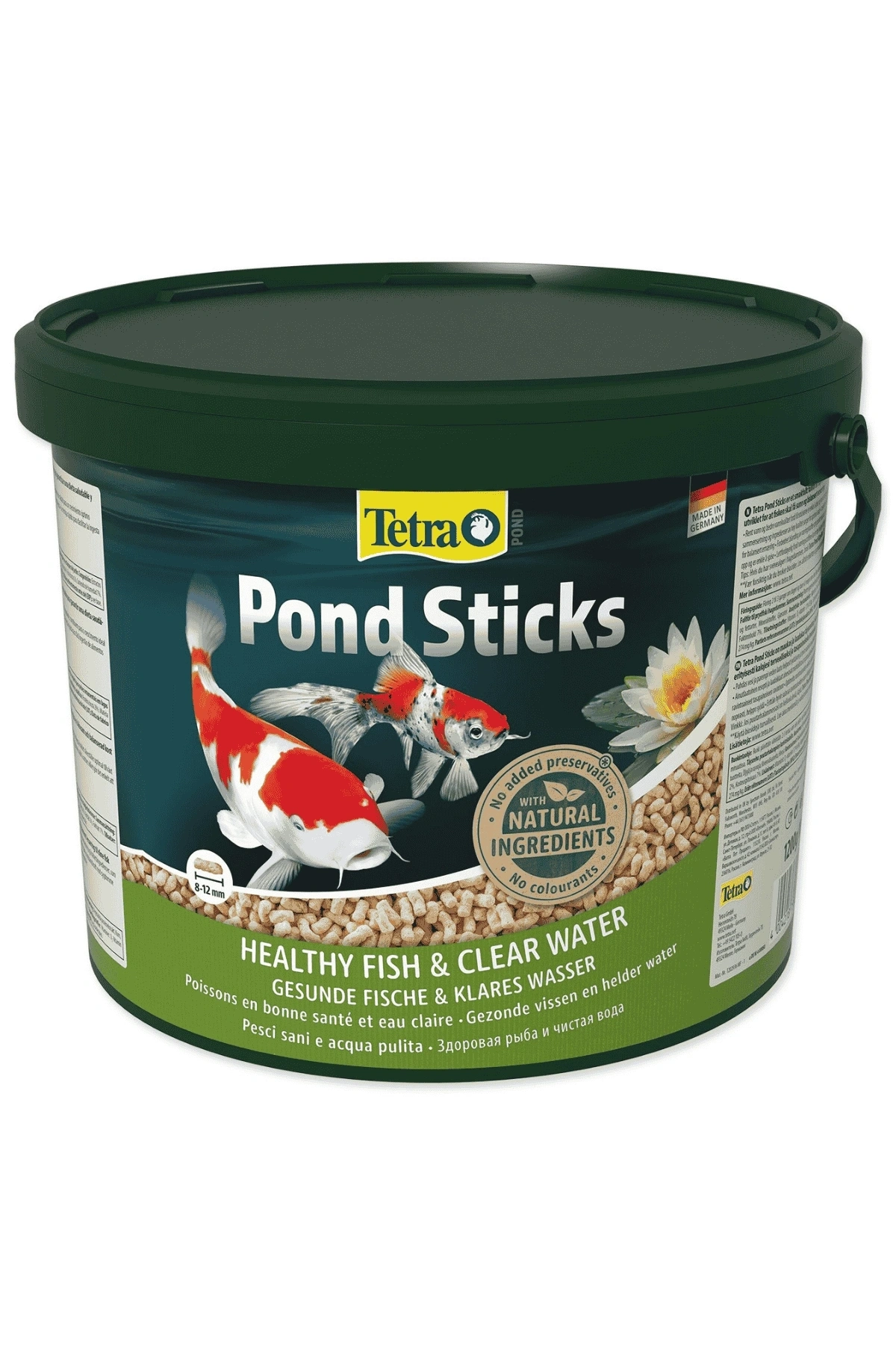 Tetra Pond Koi Sticks Sade Çubuk Koi Balık Yemi - 10lt