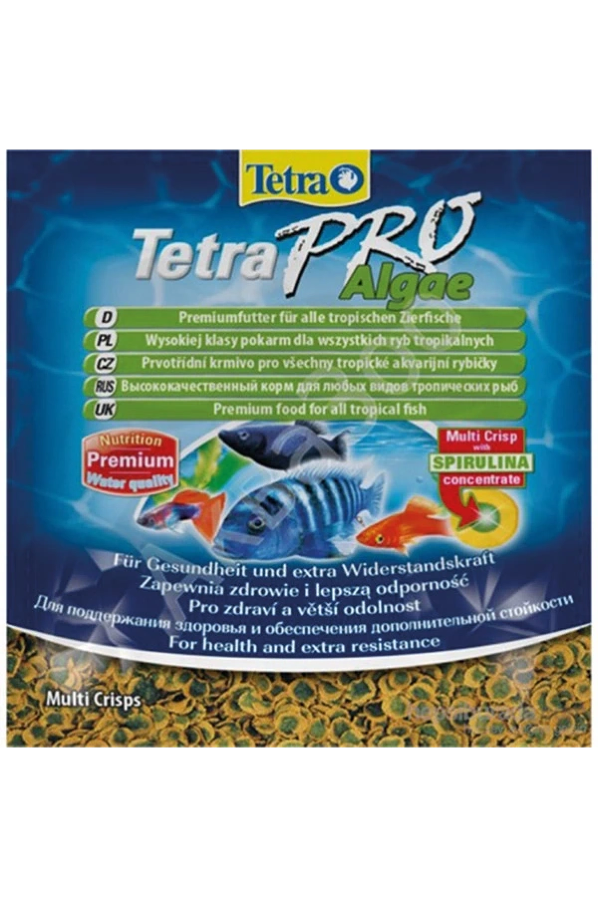 Tetra Pro Algae Crisps Otçul Balık Yemi - 12gr