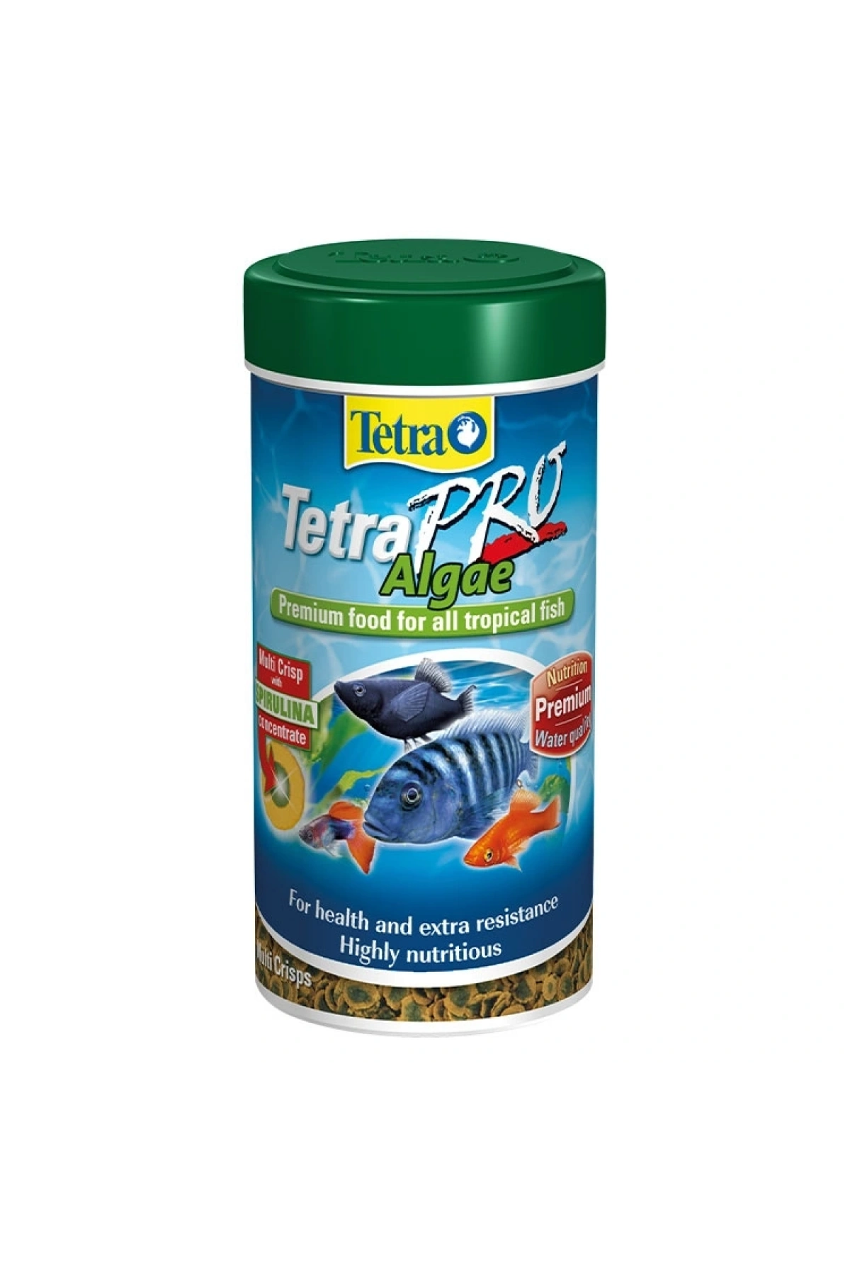 Tetra Pro Algae Crisps Otçul Süs Balık Yemi - 250ml