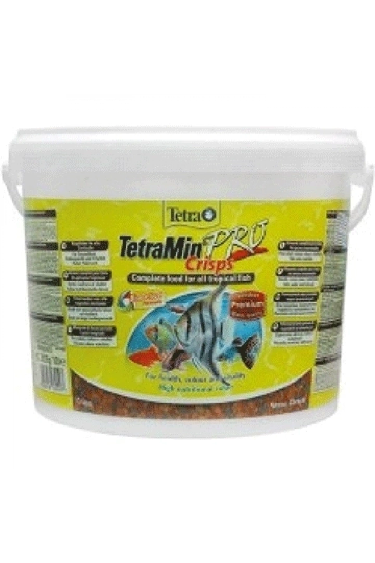 Tetra Tetramin Pro Crisps Tropikal Cips Balık Yemi - 10lt