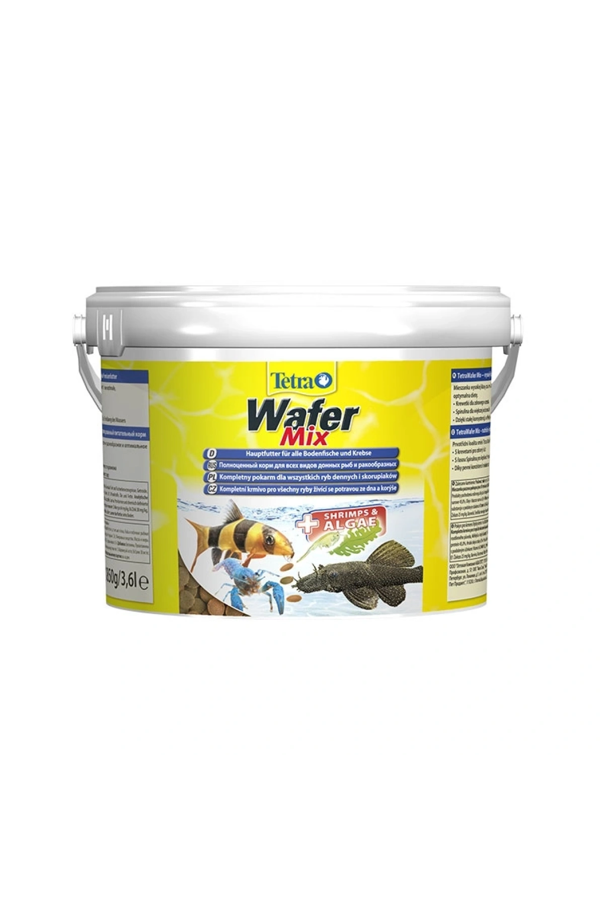 Tetra Wafermix Mini Ufak Taneli Dip Balık Yemi - 3.6lt