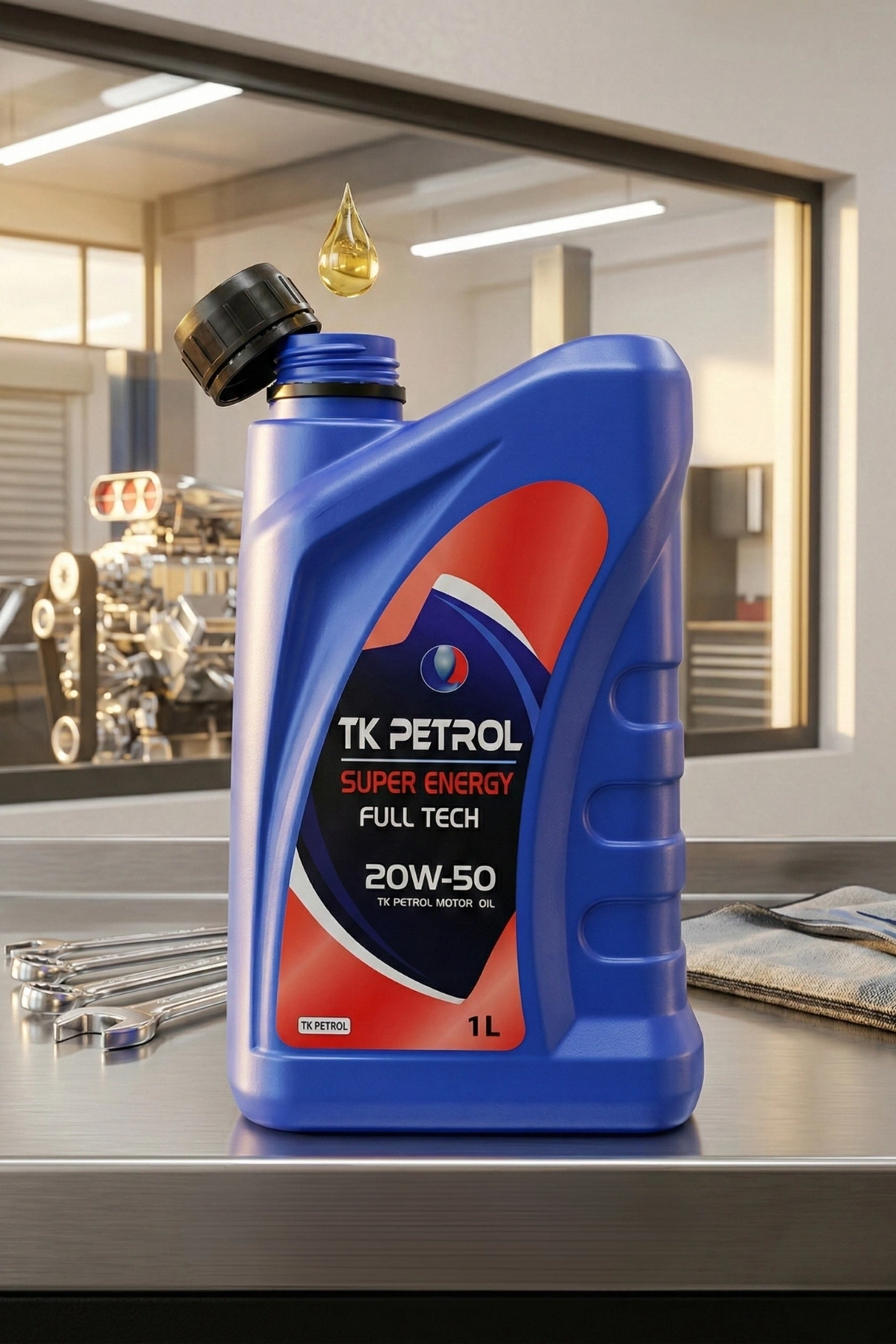 Tk Petrol Süper Energy 20w-50 Motor Yağı 1l