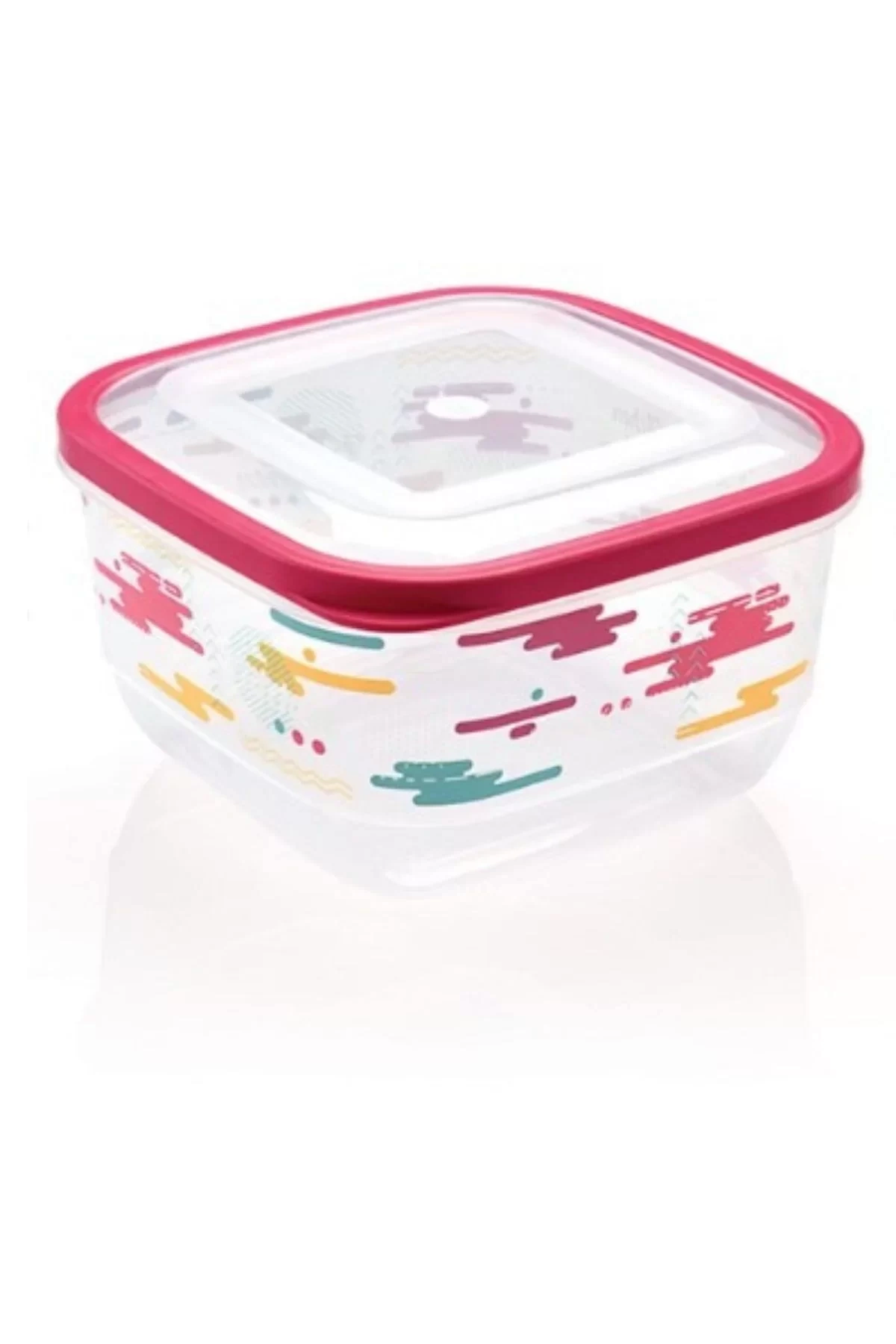 Üçsan 899 Trend Kare Saklama Kabı 22x22 Cm 3.6 Lt