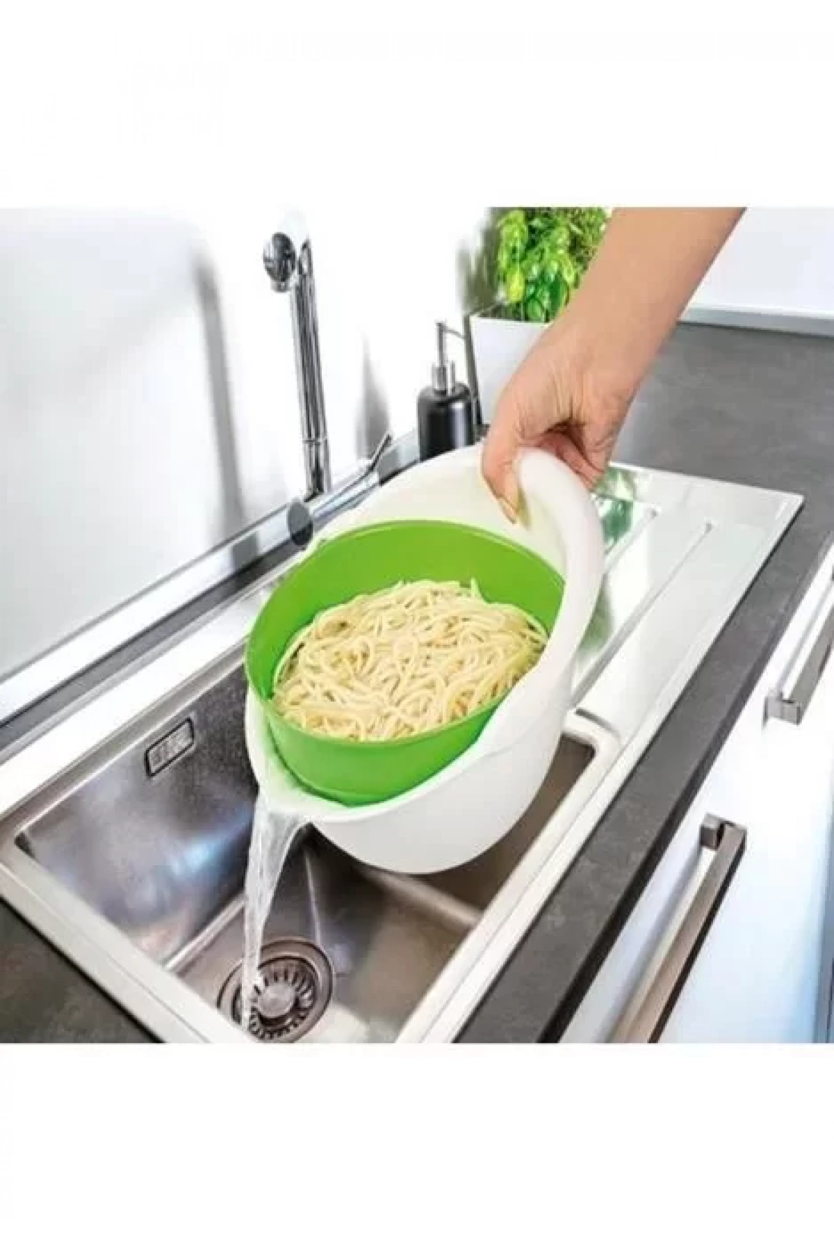 Üçsan Ucs 225 Plastik Döner Süzgeç 3 Lt 1 Adet