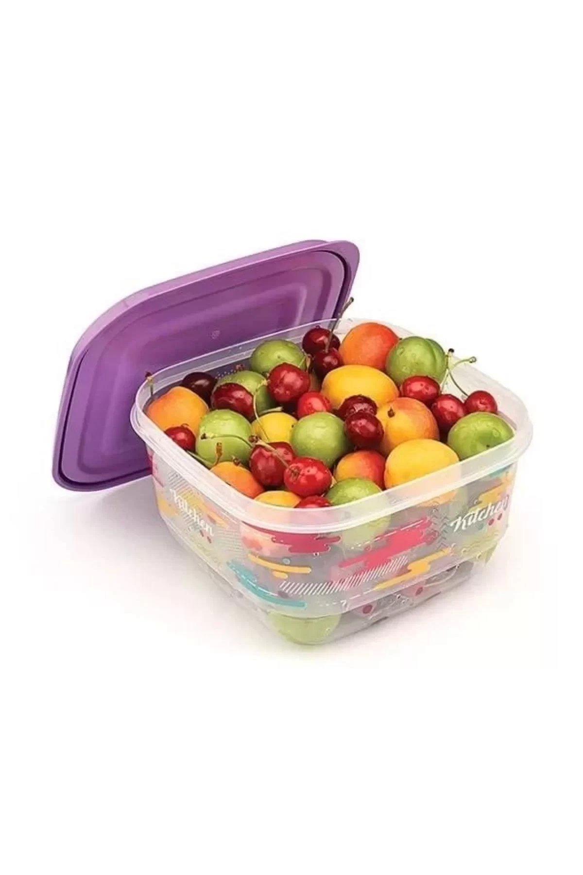 Üçsan Ucs898 Trendy Kare Saklama Kabı 22 Cm