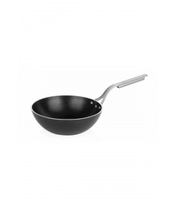Altınbaşak ALB 141/32 Lazetti Siyah Teflon Wok Tava 32 cm