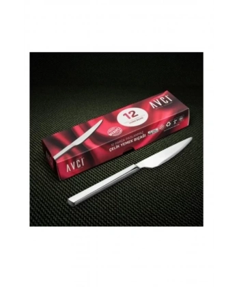 Avcı 914.MS Klas Mono Steak Bıçak Seti 12li
