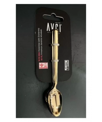 Avcı AVC 957 Klasik Gold Çay Kaşığı 3lü
