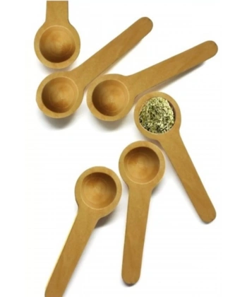 Balsa OLC06 Kahverengi Bambu Ölçek Kaşığı 6lı
