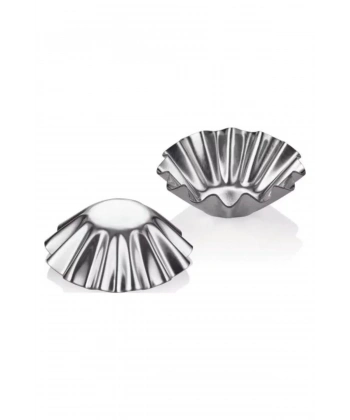 Baysa MKK01 Metal Kek Kalıbı 6lı 8 cm