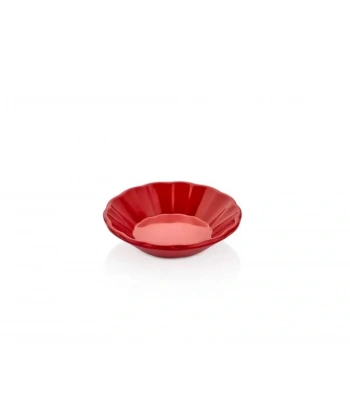 Esonez KUL 15121.K Kırmızı Termoset Çay Tabağı 11x2,5 cm
