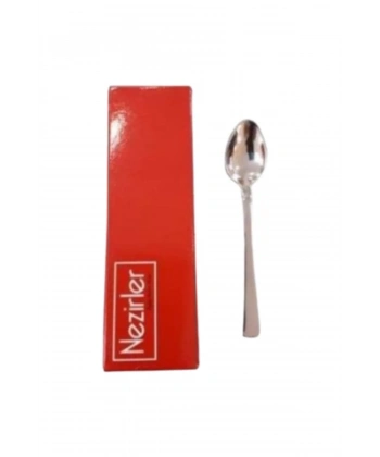 Nezirler 001 Sade Çelik Çay Kaşık 0,5 mm 12 Li