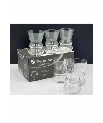 Paşabahçe 22719 Iron Kristal Çay Bardağı 200 cc 6lı