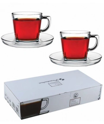 Paşabahçe 95307 Carre Çay Fincanı 6lı
