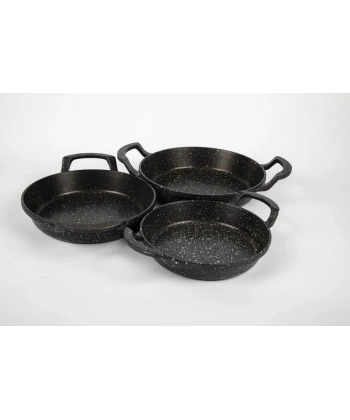 Rss Lav Metal Döküm Sahan Seti 3lü 18-20-22 cm
