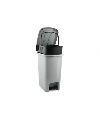 Ucs Silim Pedallı 12.5lt 32x23x40cm Çöp Kovası