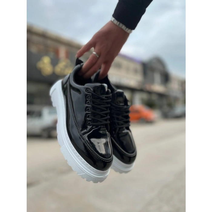 KB-702 Kuback Siyah Rugan Günlük Erkek Ayakkabı