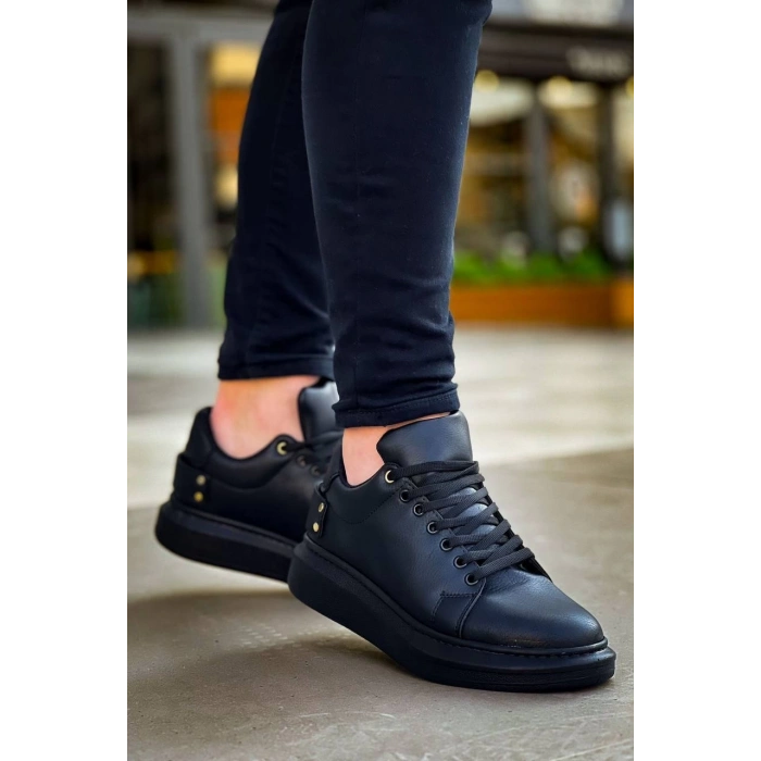 KB047  Kuback Kömür Cilt Günlük Erkek  Ayakkabı