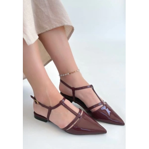 Canca Bordo Rugan Babet Ayakkabı