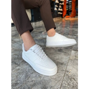 KB-N2 Kuback Beyaz Cilt Günlük Erkek Ayakkabı