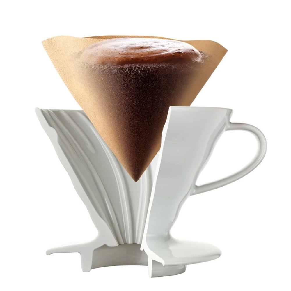 Hario V60 02 Seramik Dripper (Beyaz)